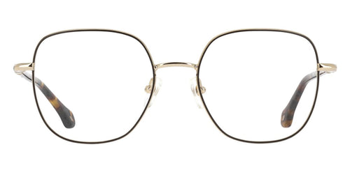 ba&sh BA1089 brun foncé et doré - monture optique femme, vue de face