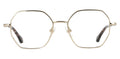 ba&sh BA1090 doré clair - monture optique femme, vue de face