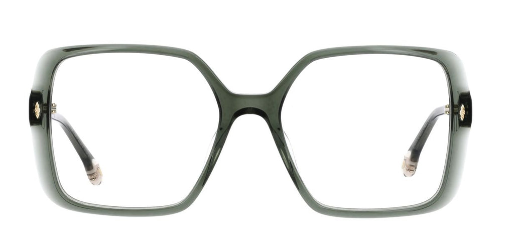 ba&sh BA1095 cristal vert - monture optique femme, vue de face
