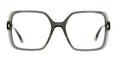 ba&sh BA1095 cristal vert - monture optique femme, vue de face