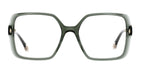 ba&sh BA1095 cristal vert - monture optique femme, vue de face