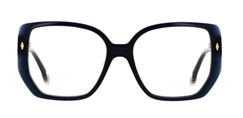 ba&sh BA1096 cristal bleu marine - monture optique femme, vue de face