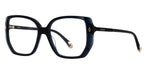 ba&sh BA1096 cristal bleu marine - vue de trois quarts