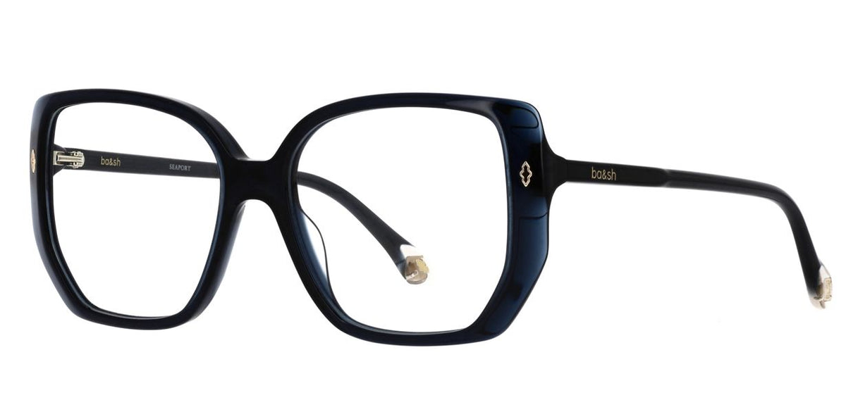 ba&sh BA1096 cristal bleu marine - vue de trois quarts