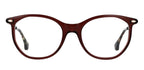 ba&sh BA1097 cristal bordeaux - monture optique femme, vue de face
