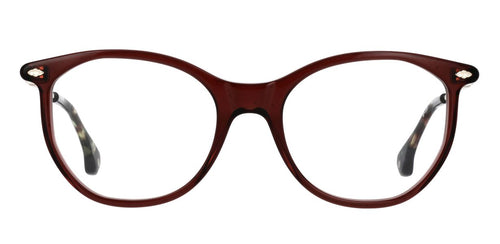 ba&sh BA1097 cristal bordeaux - monture optique femme, vue de face