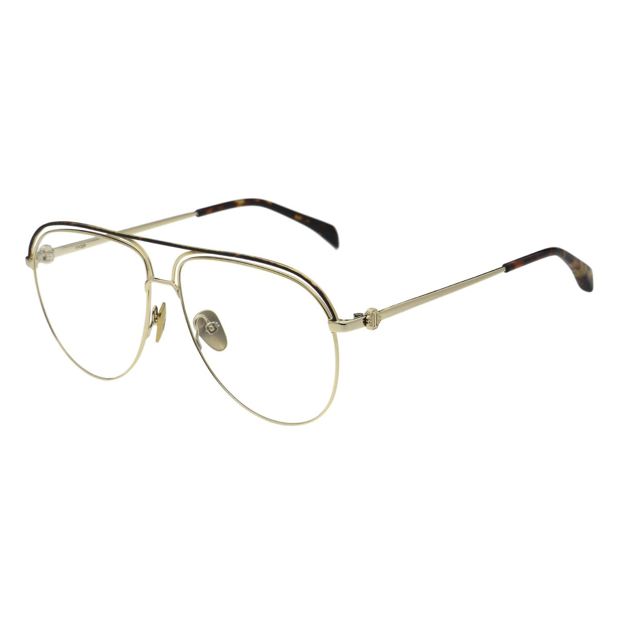 Maje MJ3027 or - monture optique femme aviateur double pont