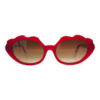 Maison Lune Vague rouge