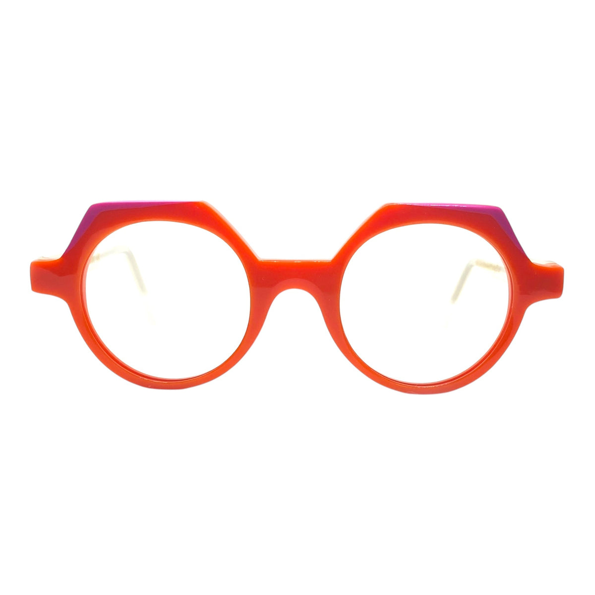 Maison Lune Promenade orange et fuchsia