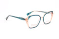 Hickmann HI1251 vert transparent - monture optique femme