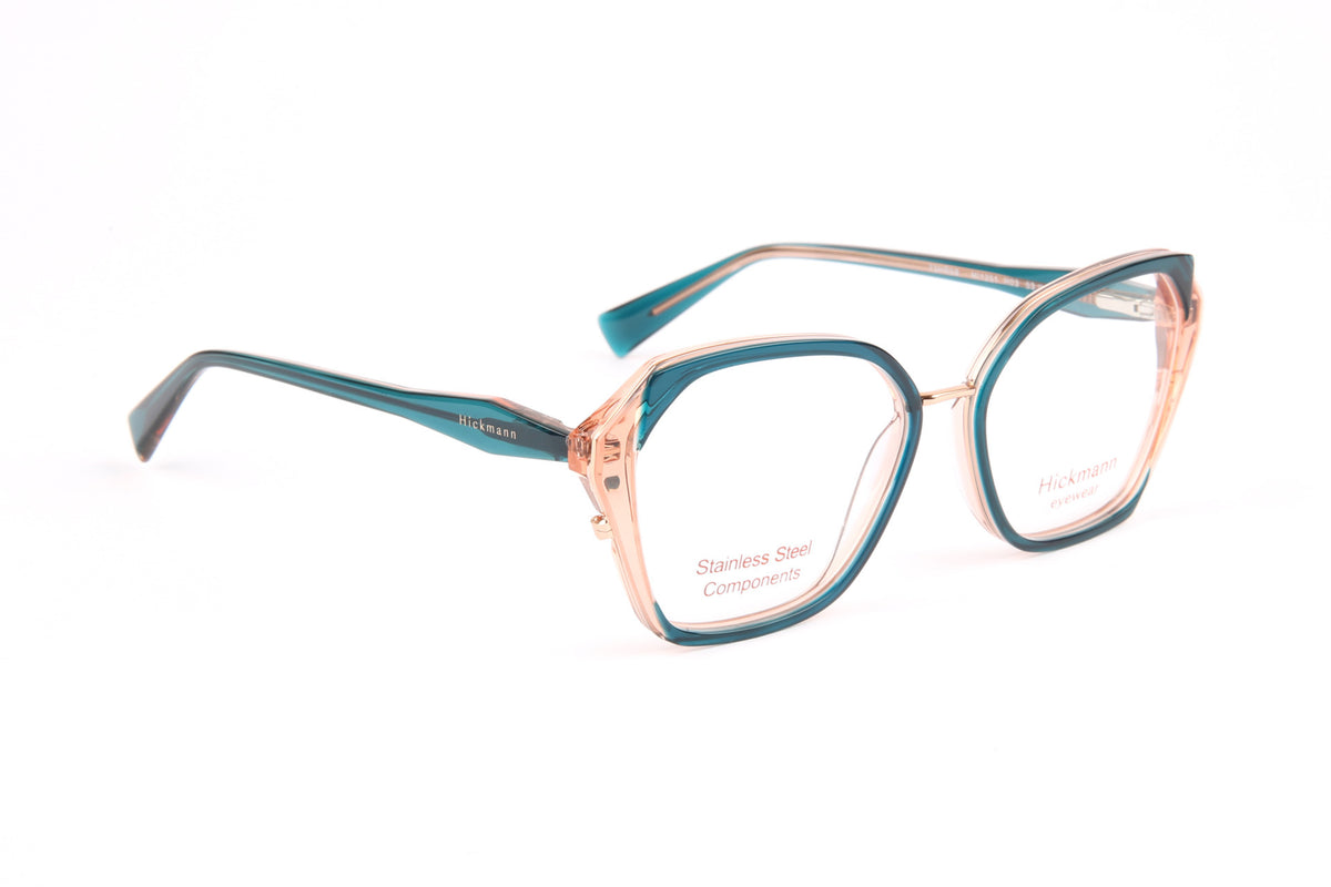 Hickmann HI1251 vert transparent - monture optique femme