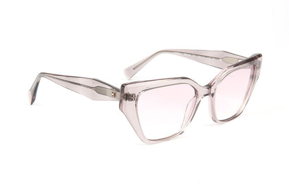 Hickmann HI9239 gris thé transparent - lunette de soleil femme