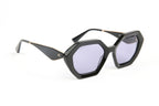 Hickmann HI9254 noir - lunette de soleil femme hexagonale