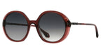 ba&sh Loulou cristal bordeaux - vue de trois quarts