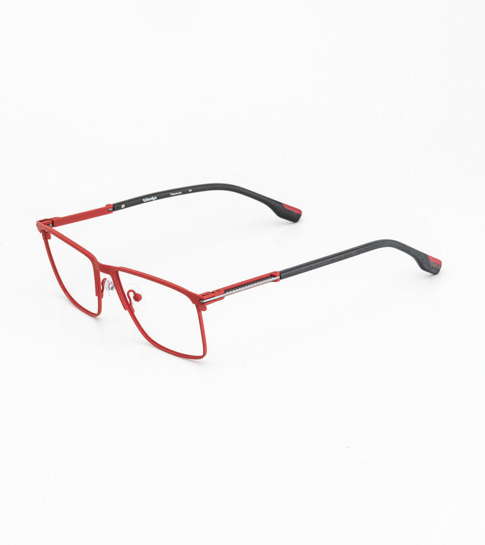 Woodys Acosta 55 rouge - vue de trois quarts