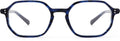 French Retro Alban bleu marbre
