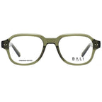 Bali Edge vert - monture optique carrée en acétate vert kaki