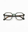 Woodys Ernest écaille et vert - monture optique carrée en acétate