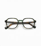 Woodys Ernest écaille et vert - monture optique carrée en acétate