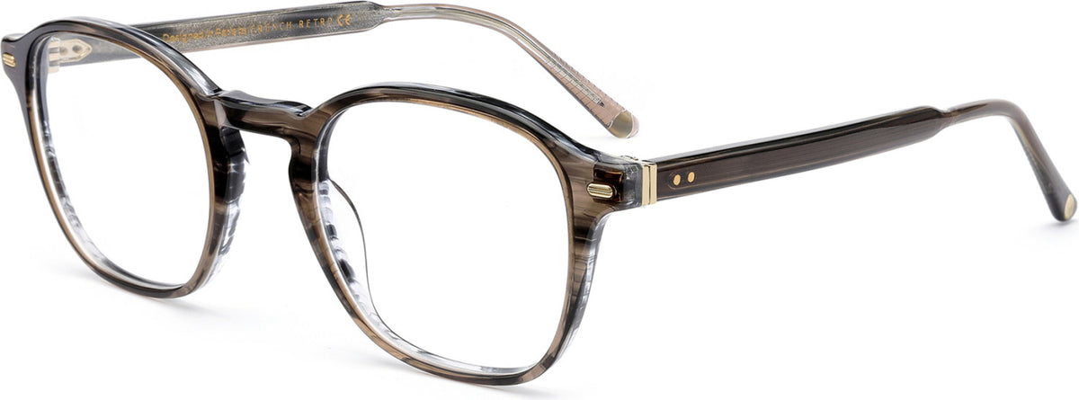 French Retro Erwan cristal marron