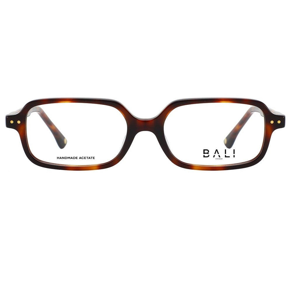 Bali Fidji écaille - monture optique rectangulaire en acétate écaille