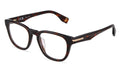 Police VPLU56 havane foncé - monture optique homme