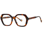 Bali Joy écaille - grande monture optique pentagonale en acétate