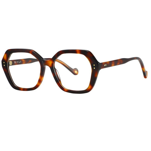 Bali Joy écaille - grande monture optique pentagonale en acétate