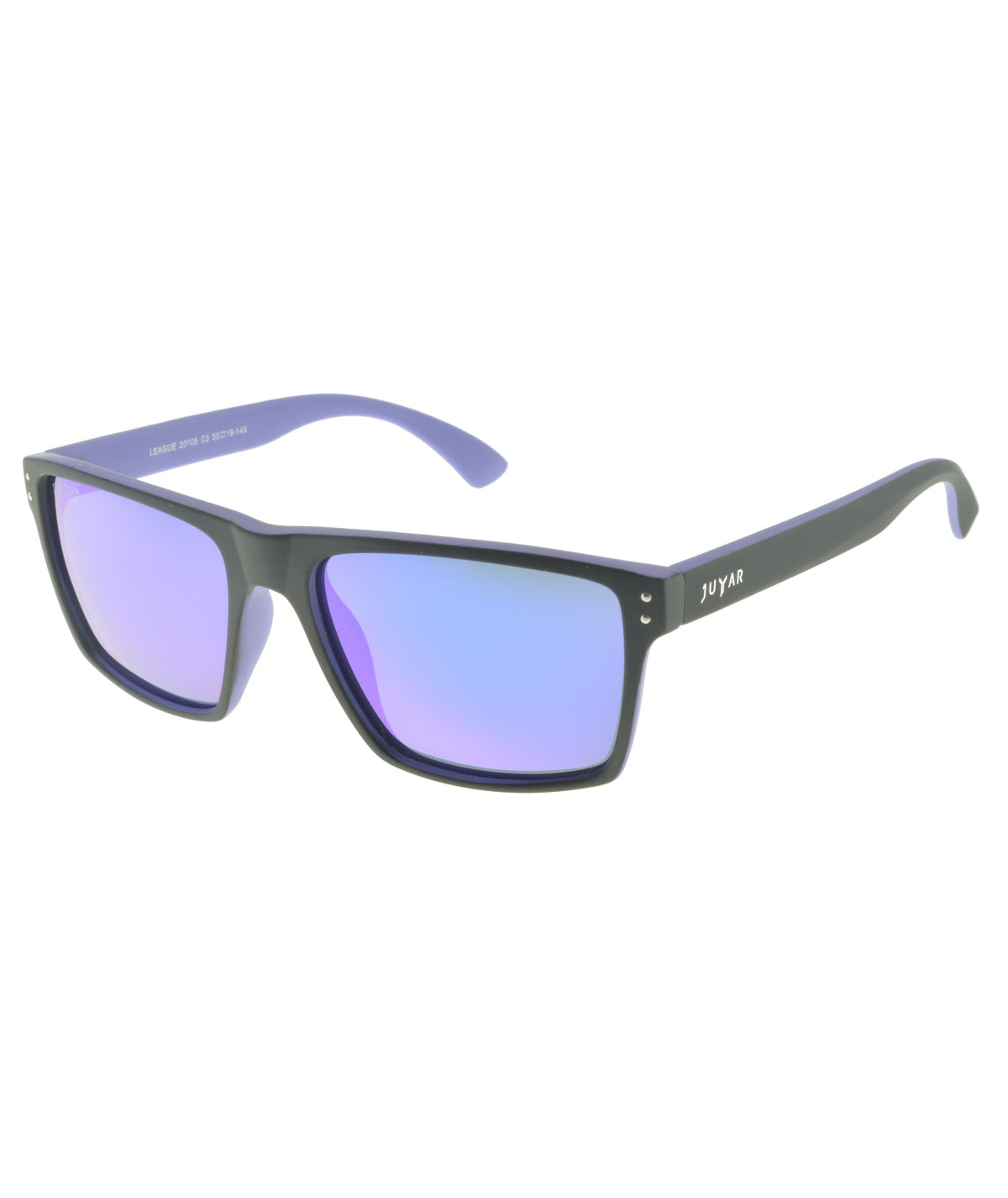 Juyar League violet et noir - lunette de soleil polarisante