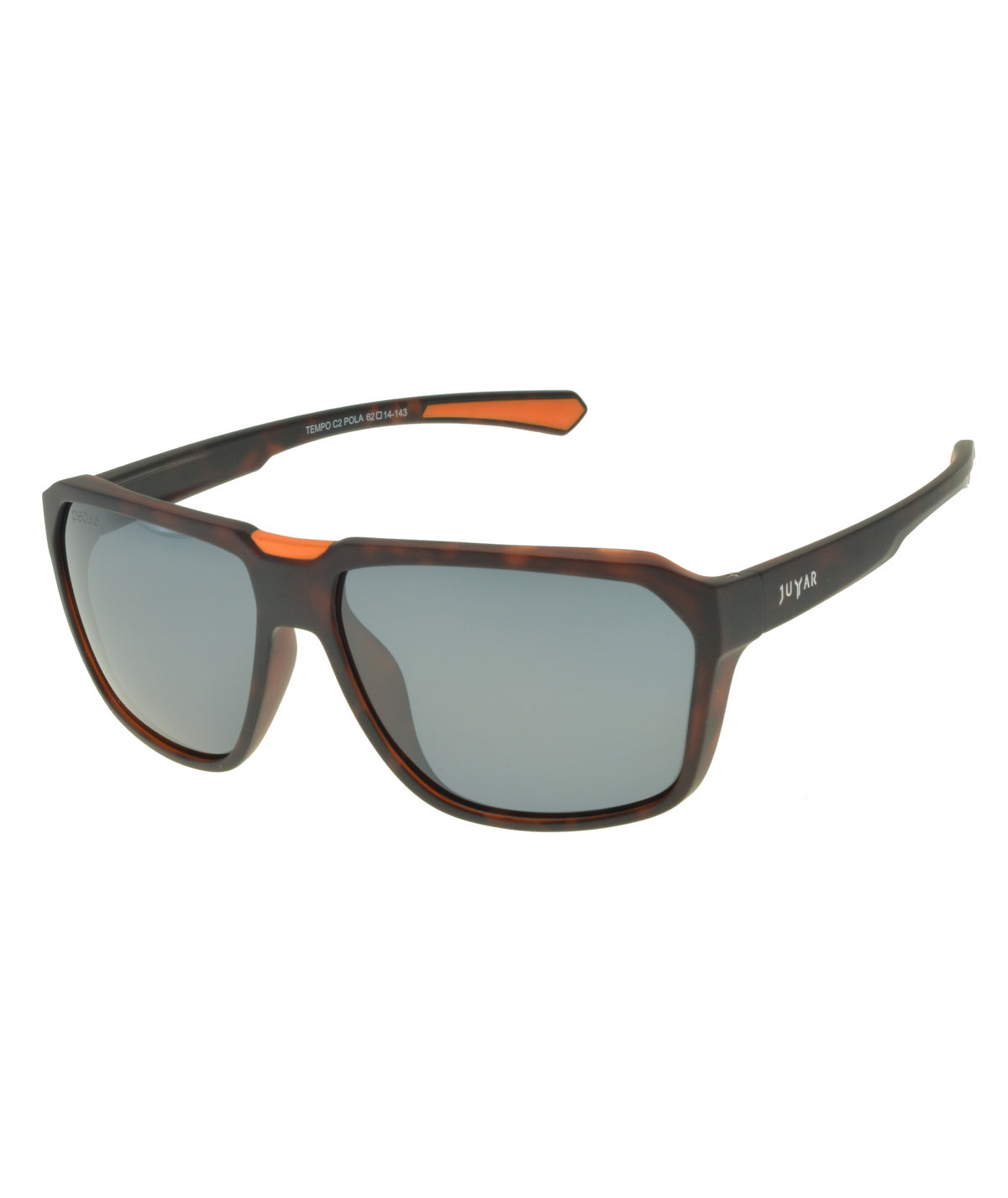 Juyar Tempo écaille et orange - lunette de soleil polarisante
