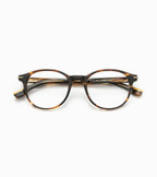 Woodys Kuhn écaille et or - monture optique ronde en acétate