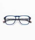 Woodys Ludwig navy - grande monture optique carrée en acétate