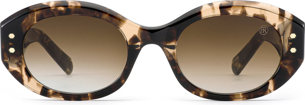 French Retro Martika écaille beige