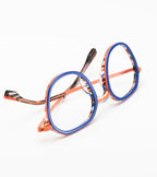 Woodys Murray bleu et orange - détail de la branche