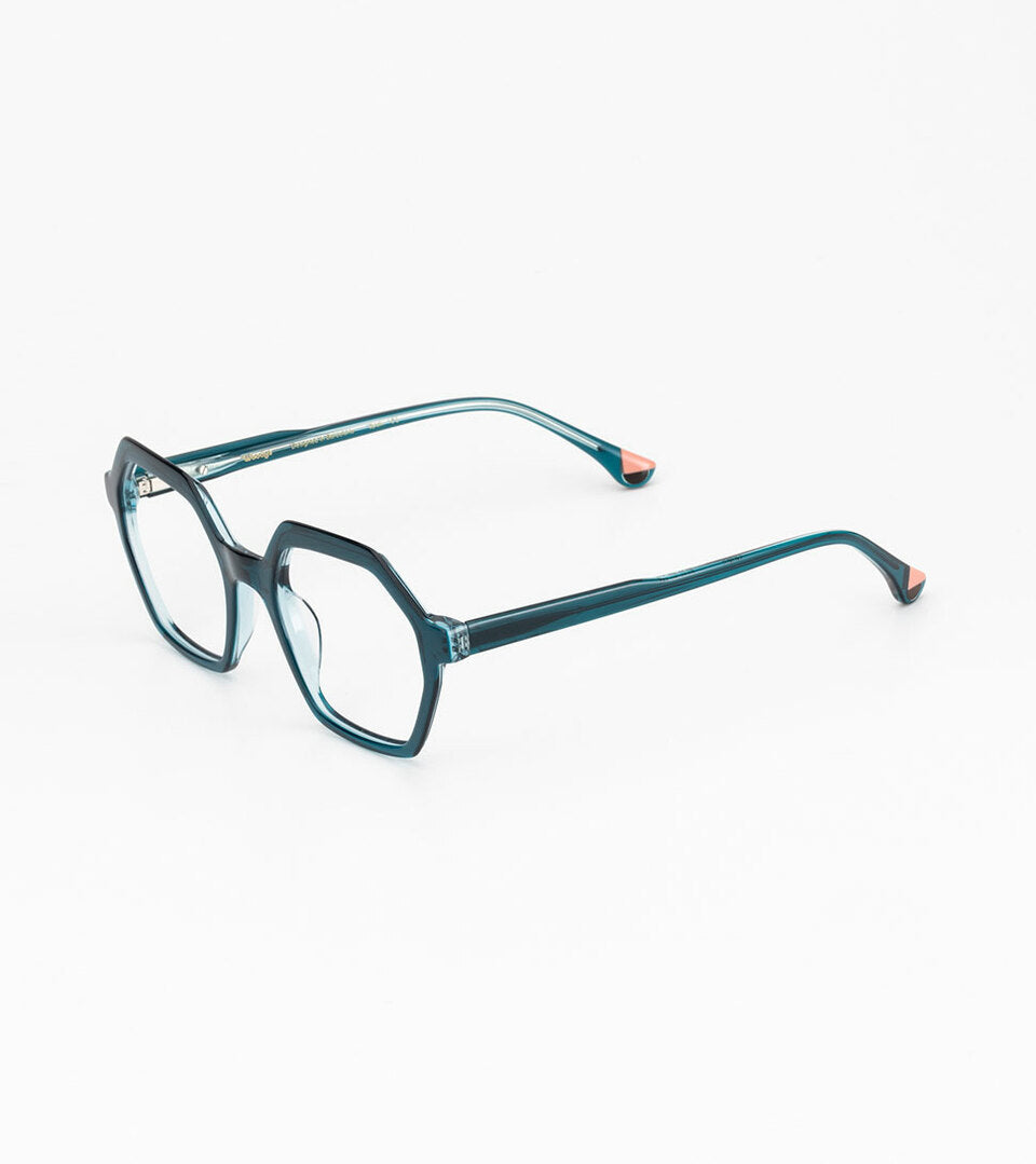Woodys Nona bleu canard - vue de trois quarts