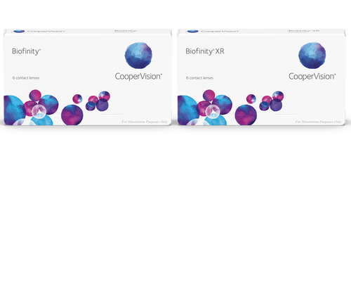 Boîte de lentilles CooperVision Biofinity