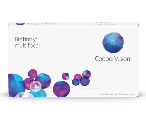 Boîte de lentilles CooperVision Biofinity multifocal