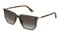 Police SPLU70 vert transparent - lunette de soleil homme