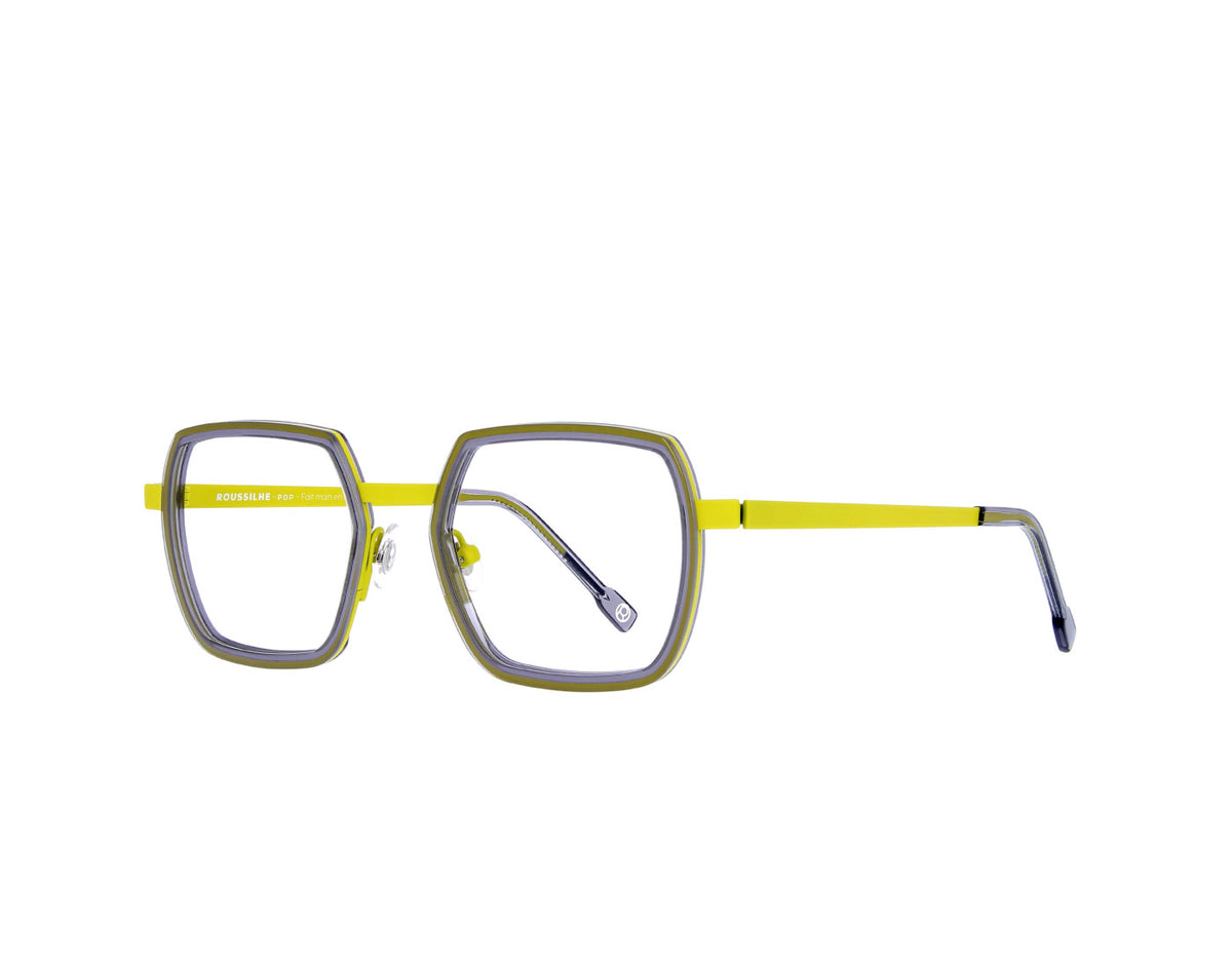 Roussilhe Pop 116 gris et jaune