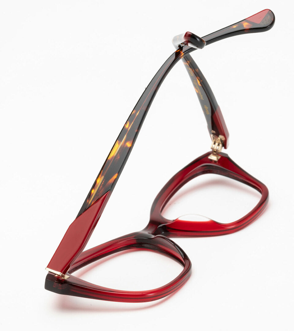 Woodys Rhea rouge - détail de la branche