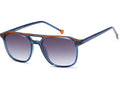 Ikaly SK679 bleu marine et orange
