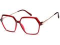 Ikaly OP422 rouge rubis et or rose
