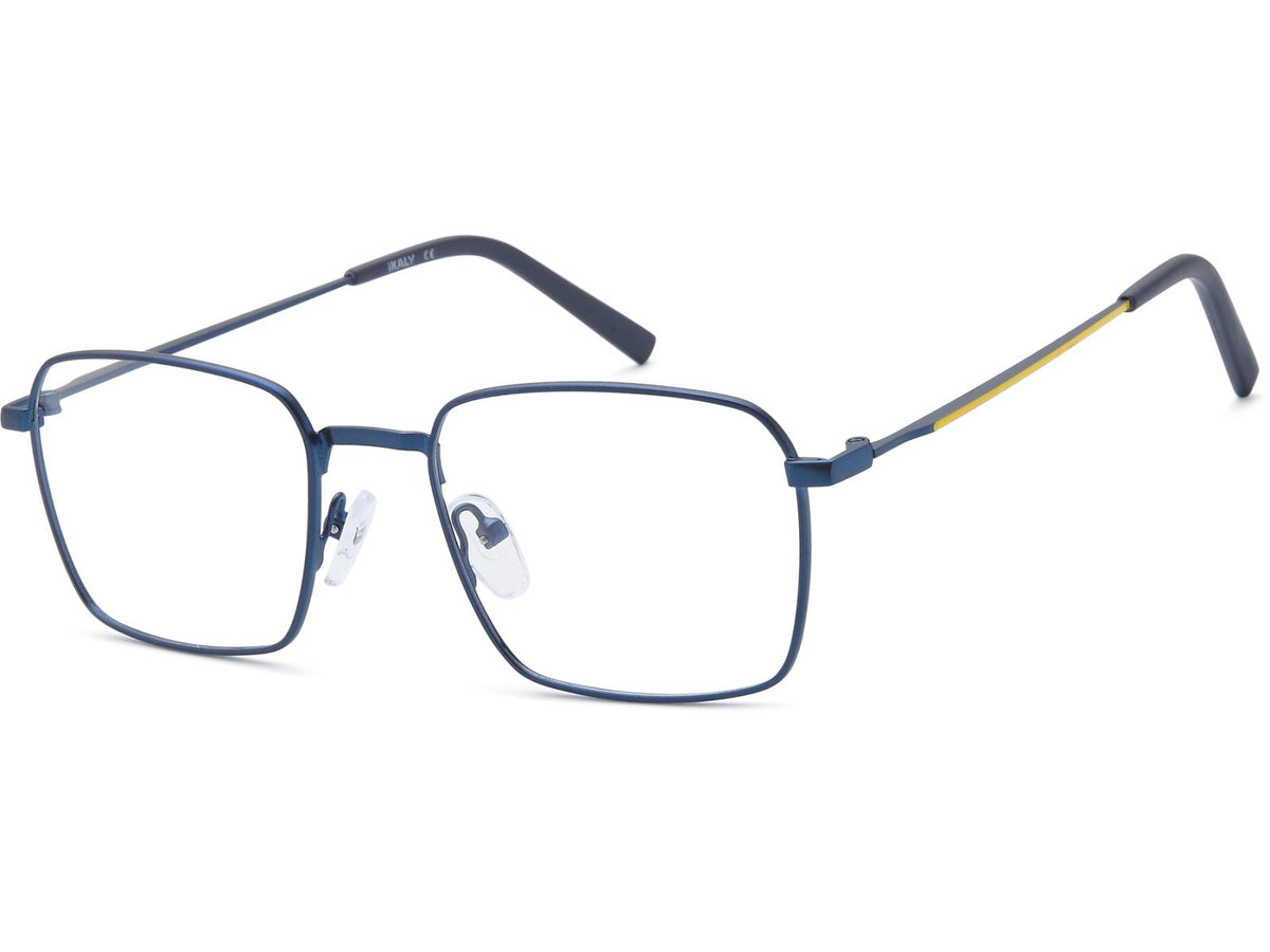 Ikaly P317 bleu marine et jaune