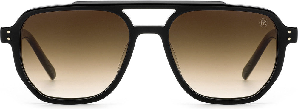 French Retro Yvan marron et cristal camel