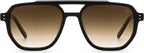 French Retro Yvan marron et cristal camel