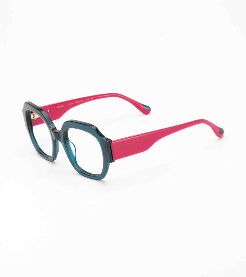 Woodys Zea turquoise - vue de trois quarts